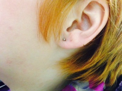 2. Get my ears&nbsp;re-pierced