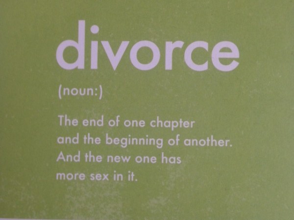 13. Get divorced