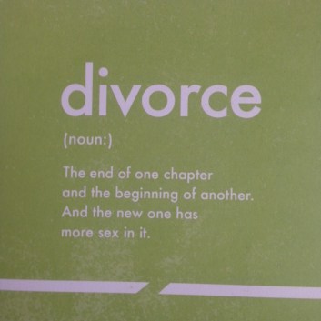divorce card