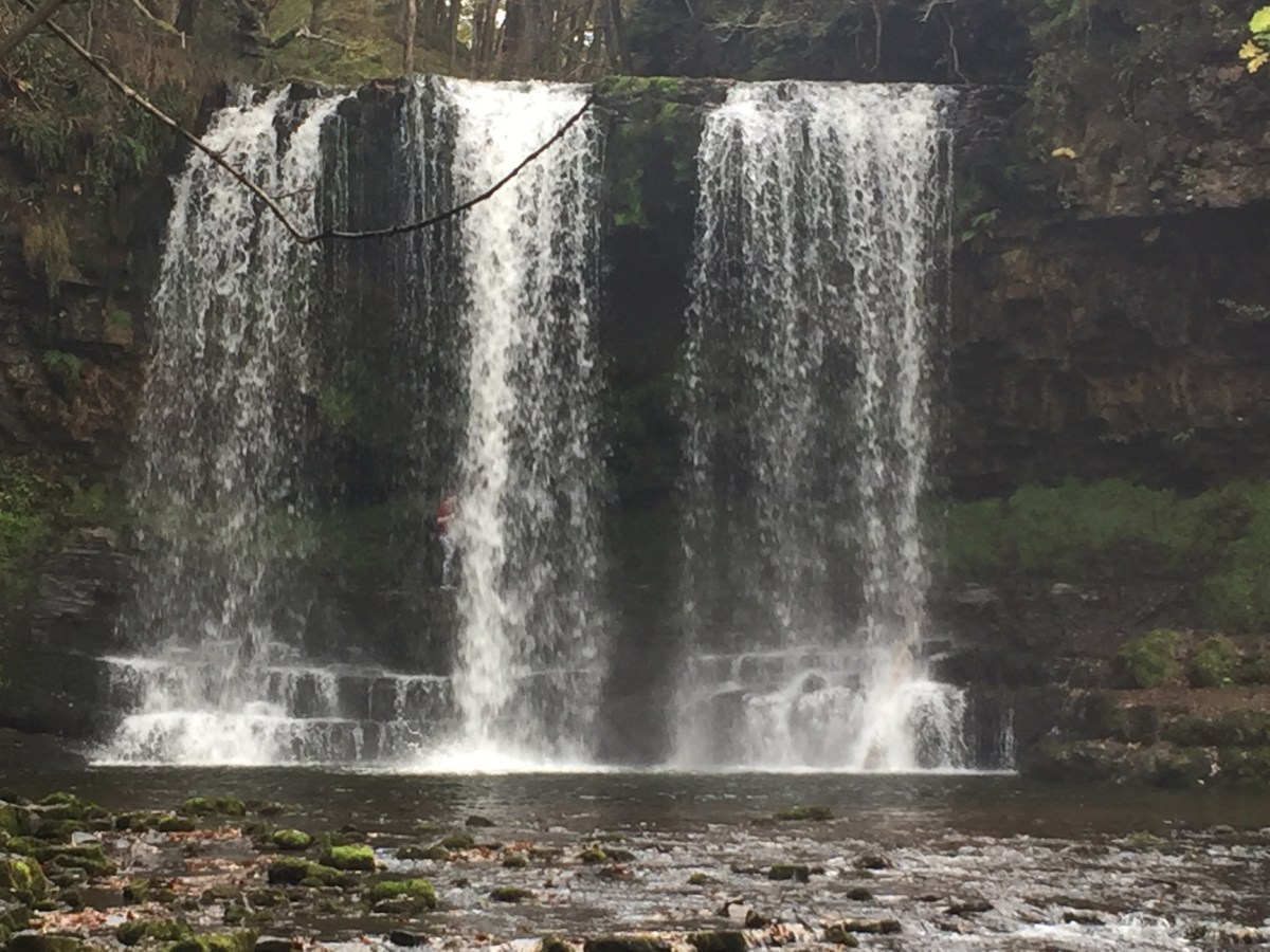 37. Walk behind a&nbsp;waterfall